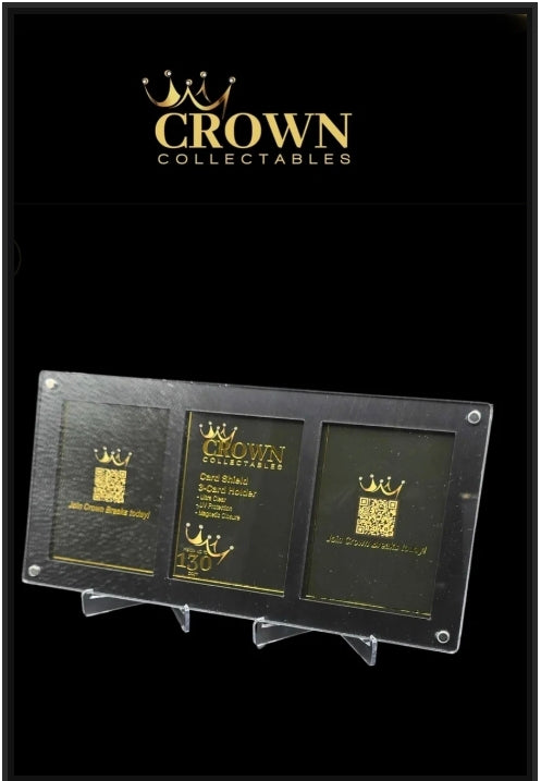 Crown Colletables Card shield 3 Card holder shield