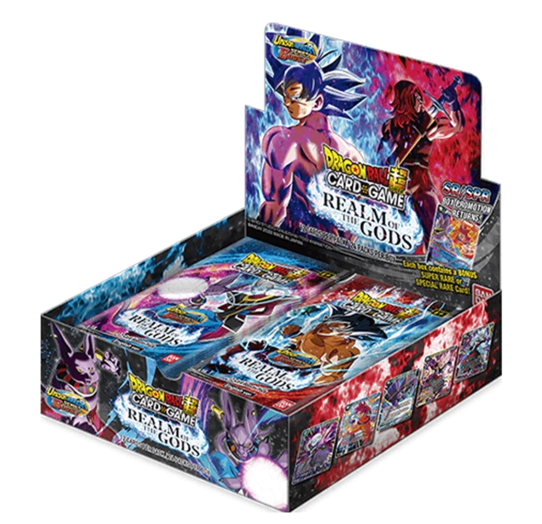 Realm Of The Gods UW7 Booster Box B16 Dragon Ball Super Series Boost