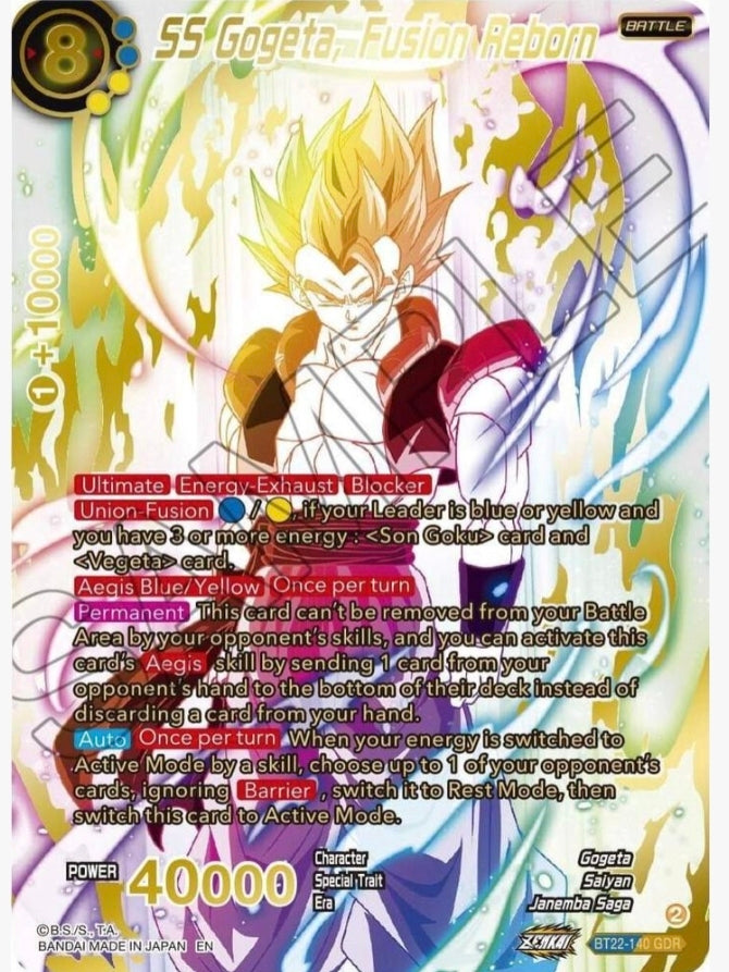 DBS TCG 2023 - Critical Blow Booster Box BT22