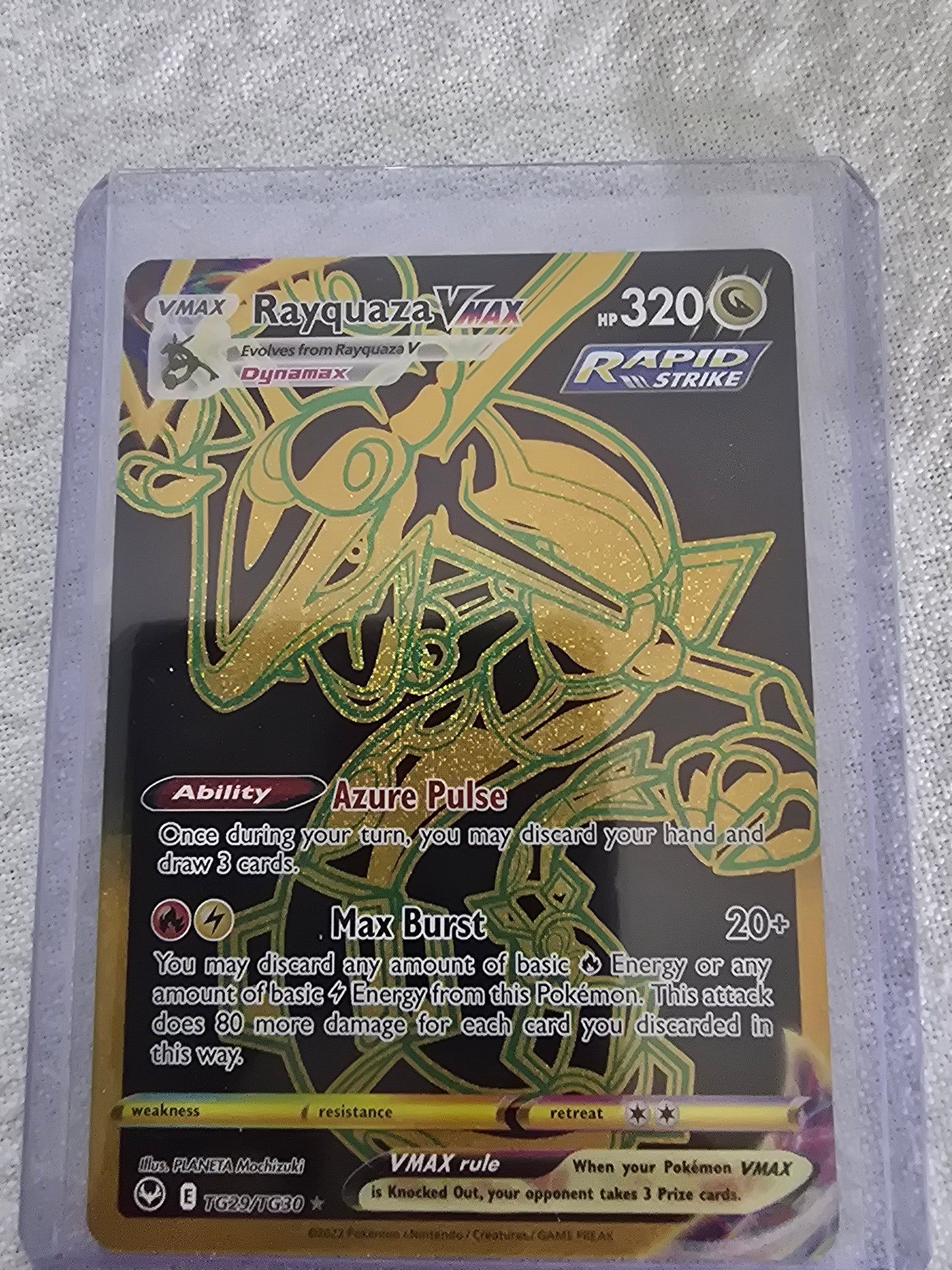 RAYQUAZA VMAX TG29-TG30