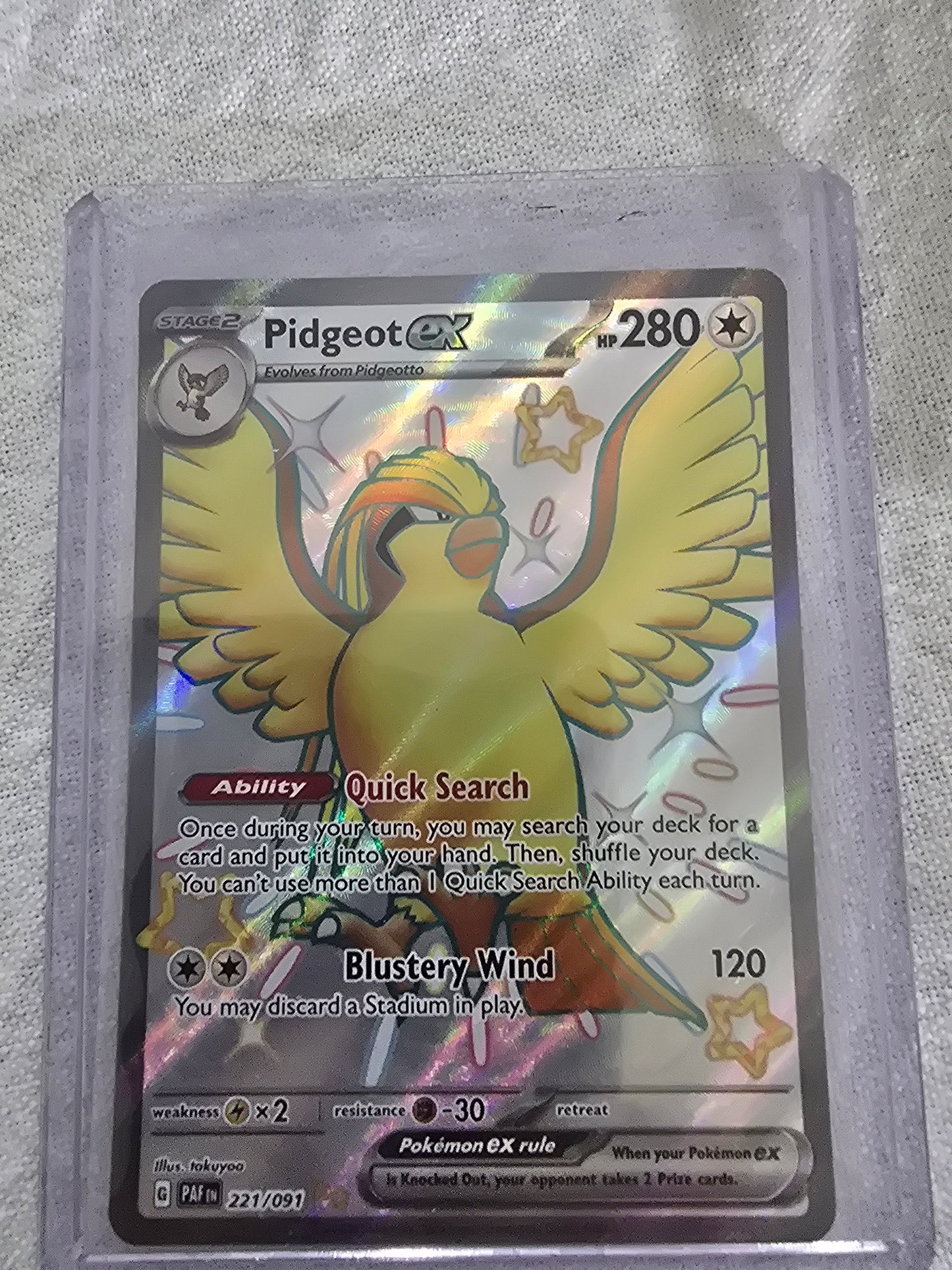 PIDGEOT EX 221/091